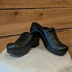 Dansko's -Black Leather